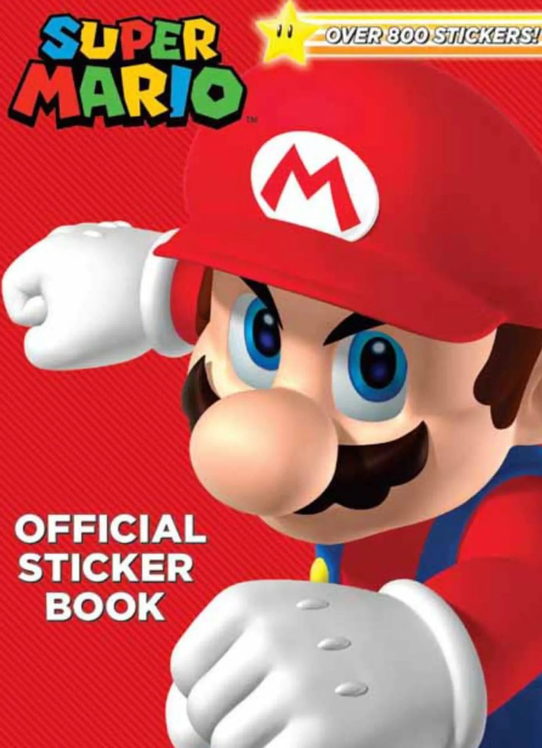 Readerlink Distribution Services Super Mario Official Sticker Book (Nintendo)*Kids Reading, Writing & Speech|Kids Books