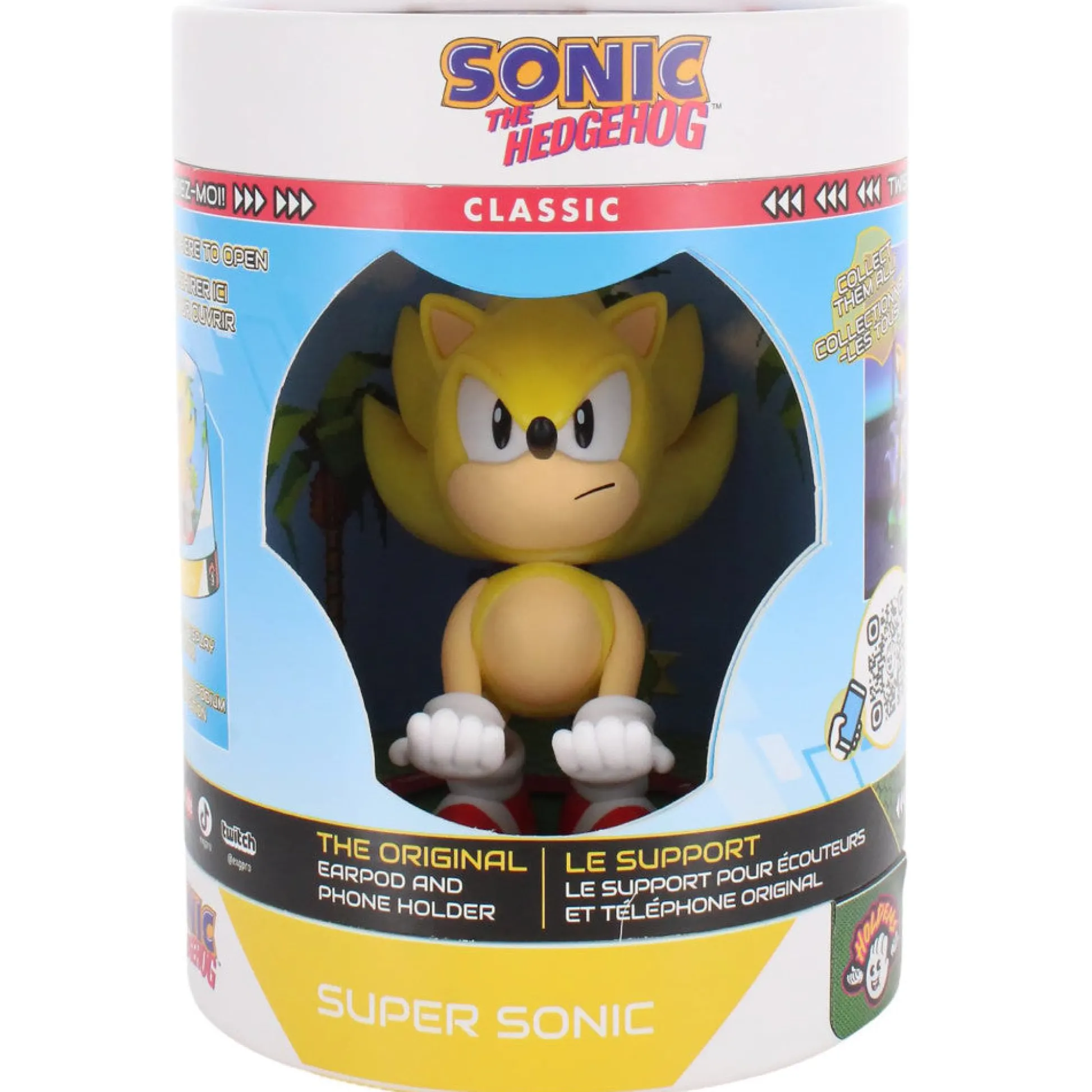 Flat River Group Super Sonic Speedster Earbud & Phone Holder by Exquisite Gaming* Action Figures