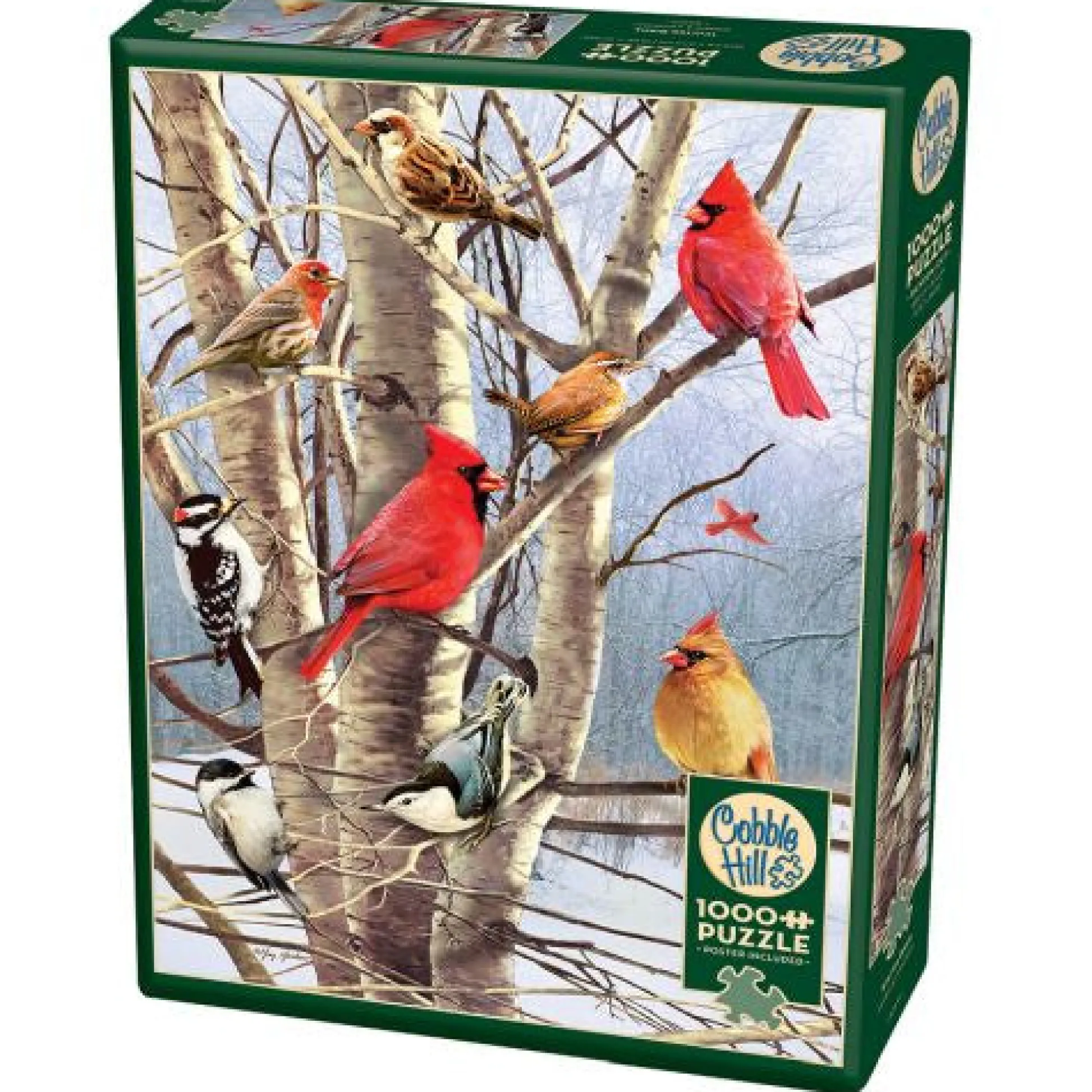 Calendar Holdings, LLC Susan Winget Winter Birds Christmas Jigsaw Puzzle - 1000 pc* Puzzles