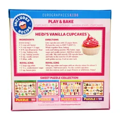 AreYouGame Sweet Delight Cupcakes Puzzle Playset - 100 Pieces* Puzzles