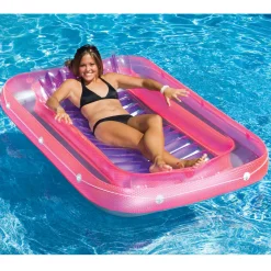 Flat River Group Swimline 71" Suntan Tub Lounge Inflatable Pool Float* Swimming Pools & Water Toys