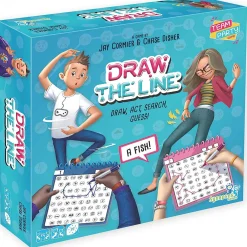 Flat River Group Synapses Games Draw The Line Interactive Party Game* Family & Entertainments Games|Social & Emotional Skills