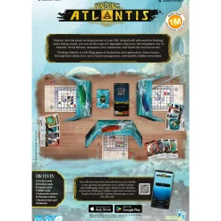 Flat River Group Synapses Games: Finding Atlantis - Ultimate Exploration & Deduction Game for Ages 14+* Role-Playing Games|Board Games