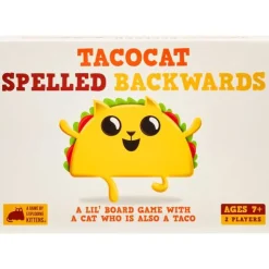 Calendar Holdings, LLC Tacocat Spelled Backwards Palindrome Duel Board Game* Role-Playing Games|Board Games
