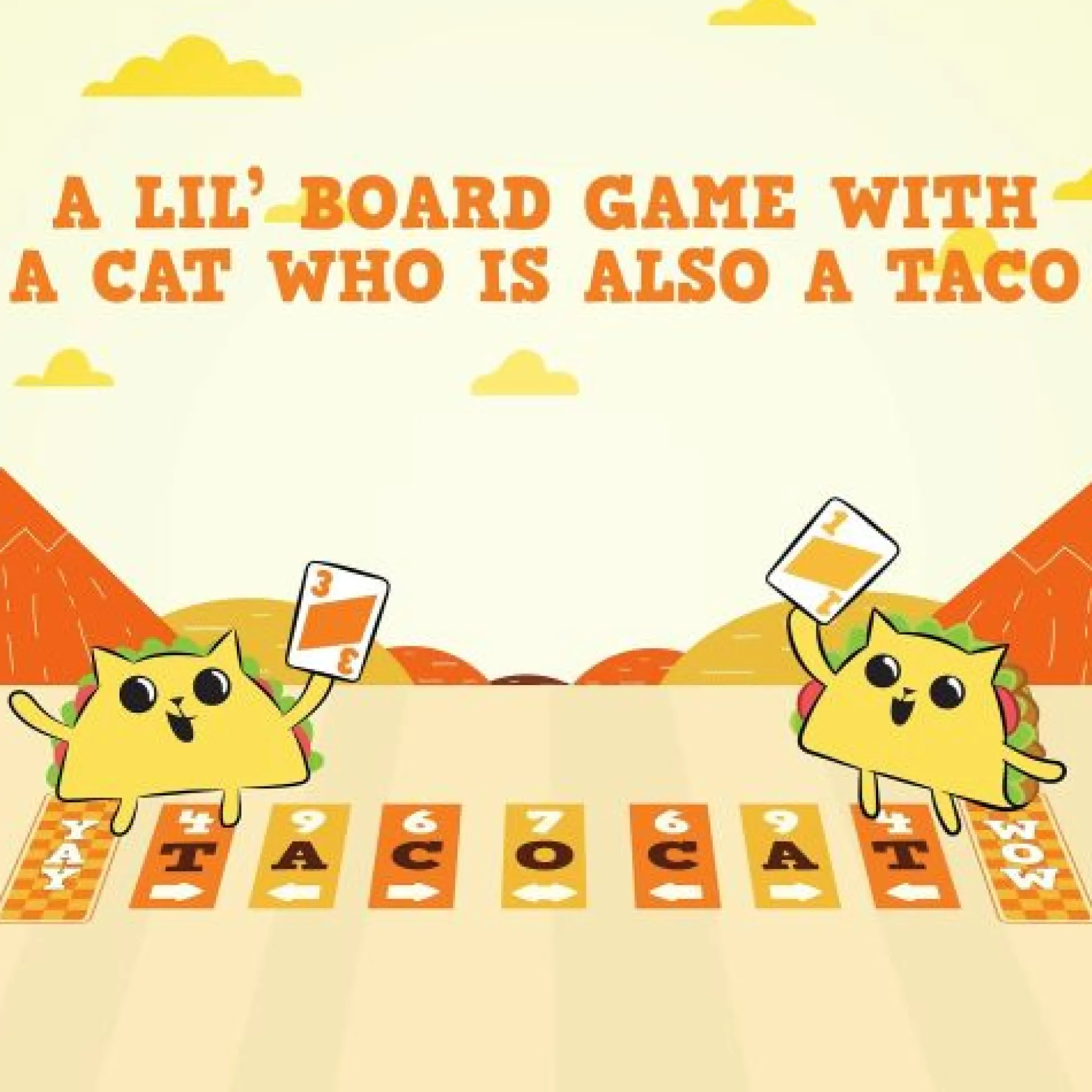 Calendar Holdings, LLC Tacocat Spelled Backwards Palindrome Duel Board Game* Role-Playing Games|Board Games