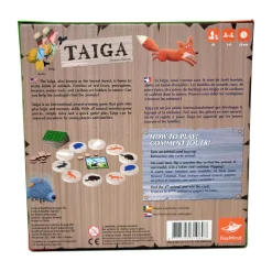 AreYouGame Taiga Wilderness Memory Game - Discover Hidden Animals* Family & Entertainments Games