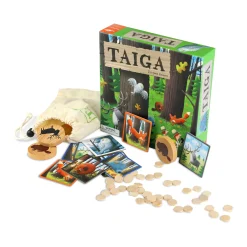 AreYouGame Taiga Wilderness Memory Game - Discover Hidden Animals* Family & Entertainments Games