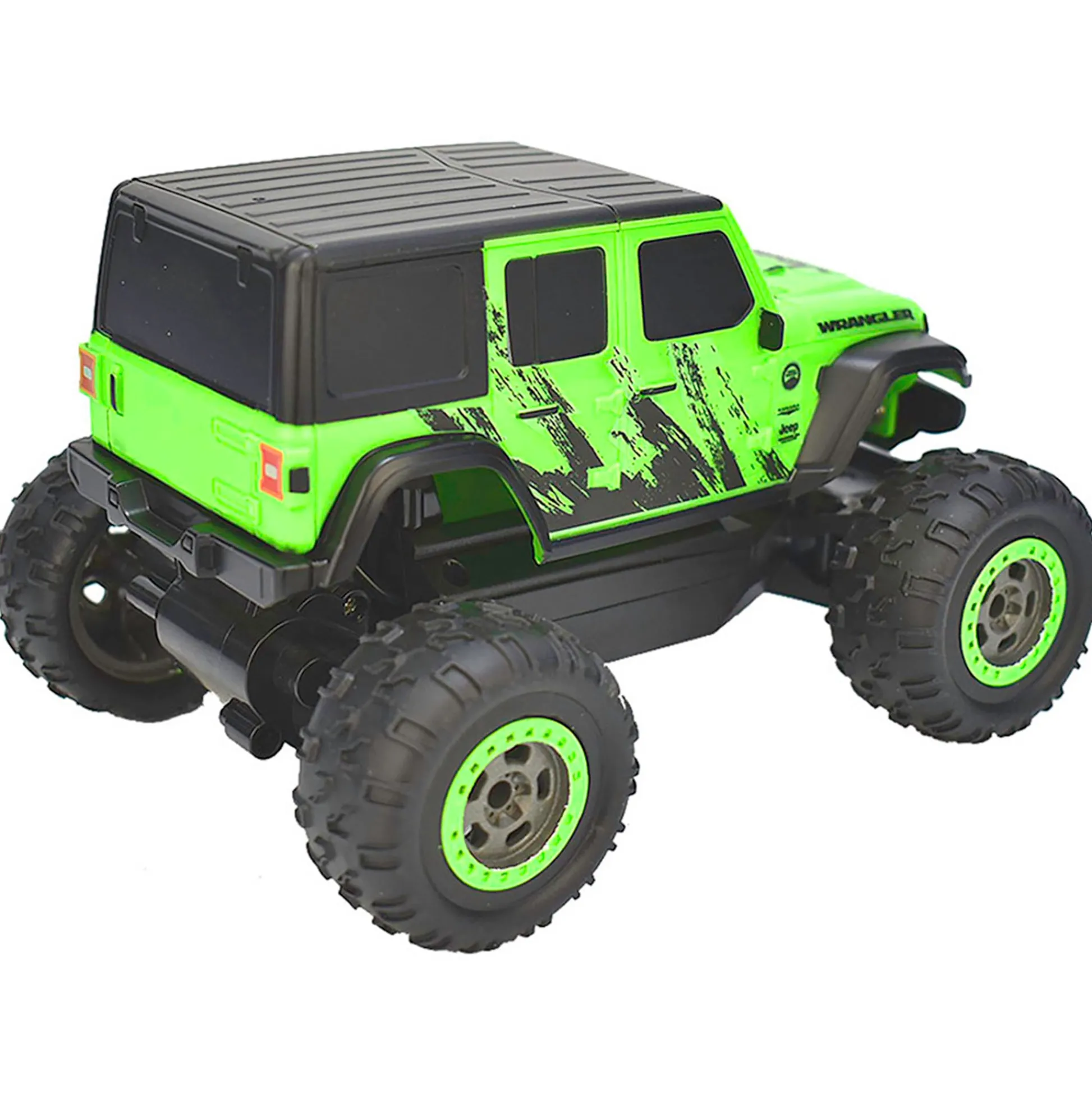 Flat River Group Taiyo 1:22 Scale R/C Jeep Wrangler Sahara - Radio Controlled - Green* Rc Cars & Flight