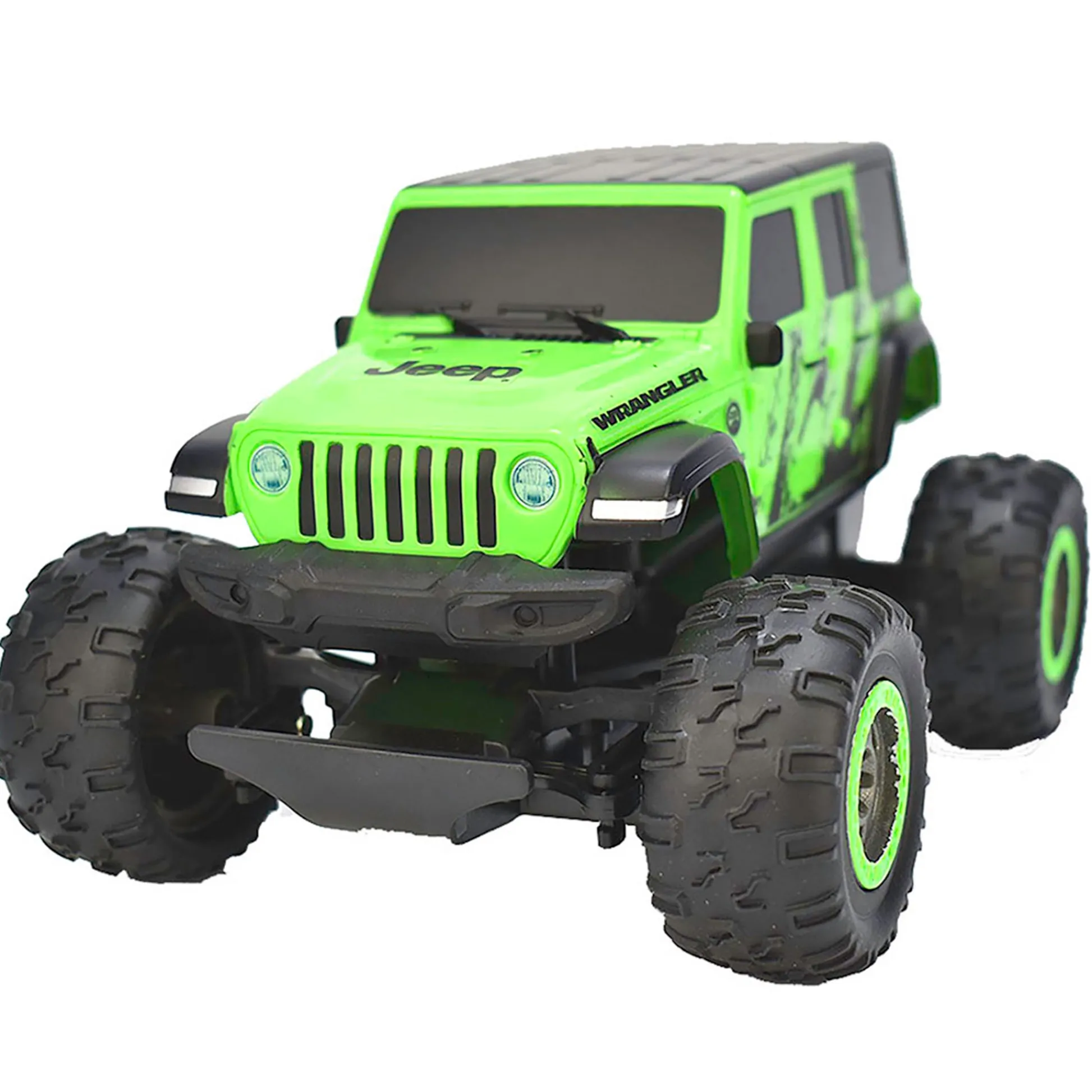 Flat River Group Taiyo 1:22 Scale R/C Jeep Wrangler Sahara - Radio Controlled - Green* Rc Cars & Flight