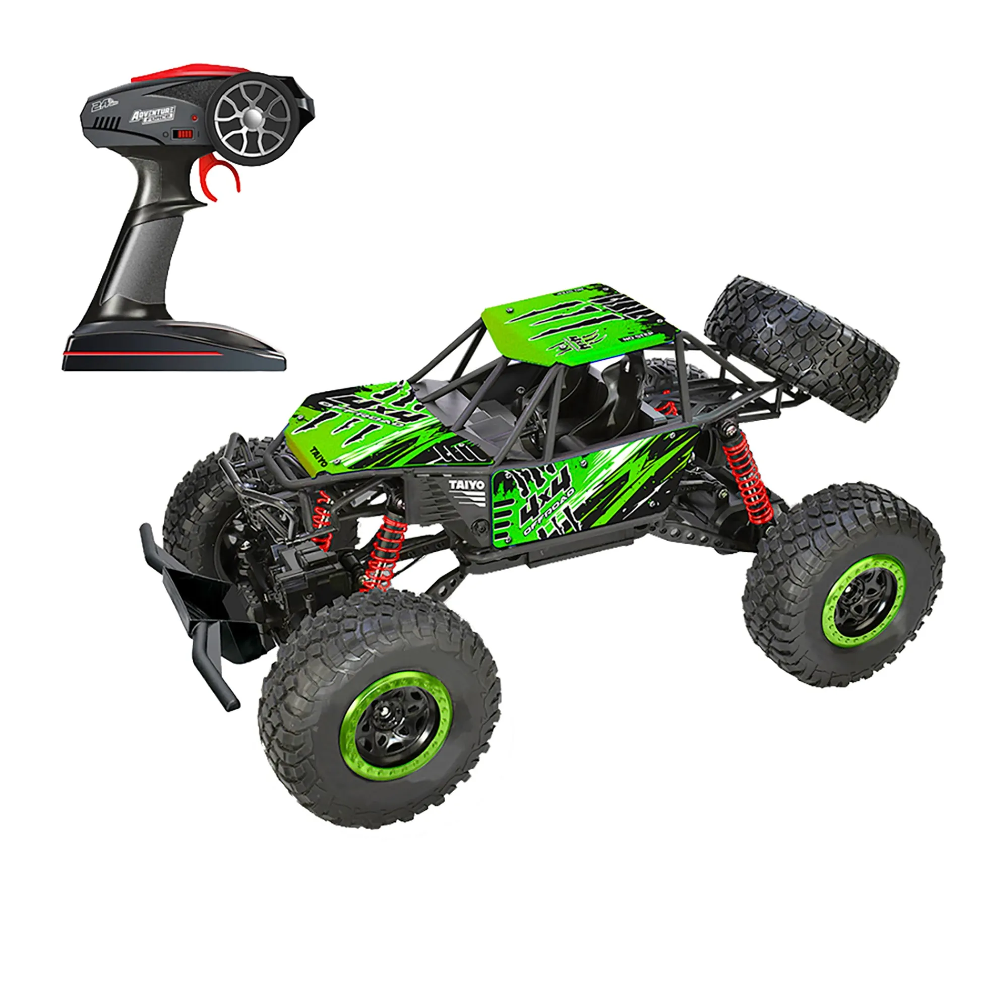 Flat River Group Taiyo Iron Claw Buggy 4WD 1:8 Scale Radio Control Vehicle - Lush Green* Rc Cars & Flight