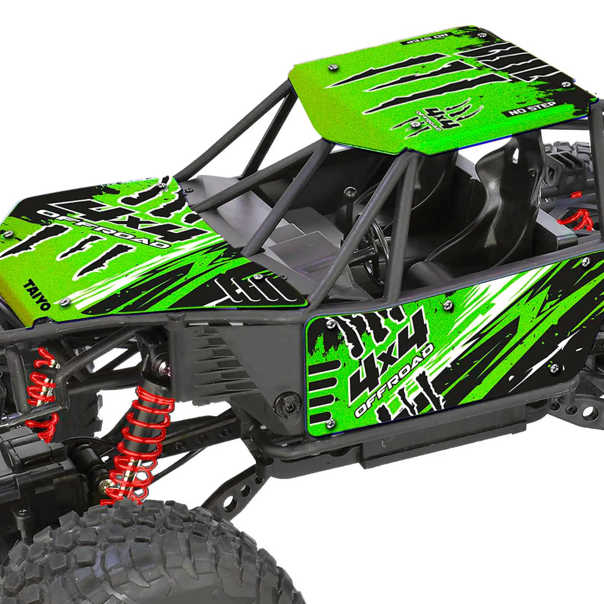 Flat River Group Taiyo Iron Claw Buggy 4WD 1:8 Scale Radio Control Vehicle - Lush Green* Rc Cars & Flight