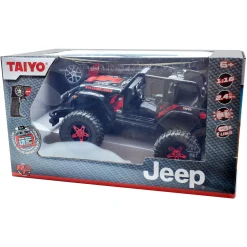 Flat River Group Taiyo Jeep Wrangler Rubicon 2 - 1:16 Scale R/C Vehicle - Black* Rc Cars & Flight