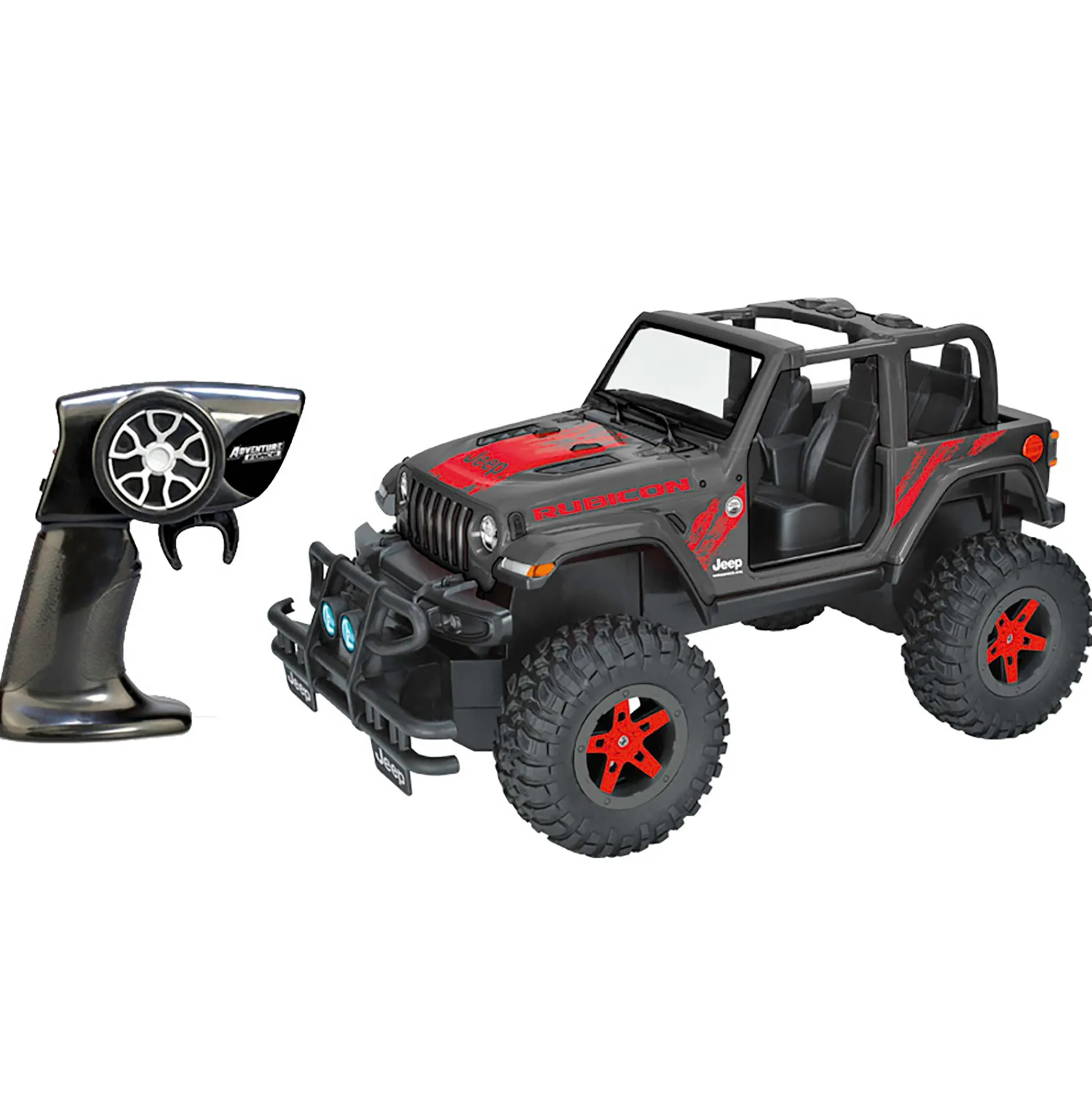 Flat River Group Taiyo Jeep Wrangler Rubicon 2 - 1:16 Scale R/C Vehicle - Black* Rc Cars & Flight