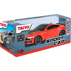 Flat River Group Taiyo Mustang GTD Dark Horse RC Car - 1:22 Scale - 2.4GHz Remote - Battery Operated* Rc Cars & Flight