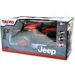 Flat River Group Taiyo Radio Control 1:22 Jeep Wrangler Rubicon - Red* Rc Cars & Flight