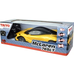 Flat River Group Taiyo Remote Control McLaren 765LT - 1:18 Scale - Vibrant Yellow* Rc Cars & Flight