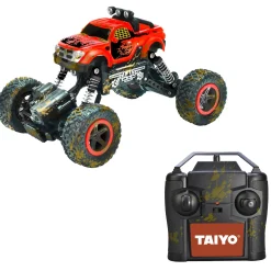 Flat River Group Taiyo Rock Crawler 1:18 Scale Radio Control Vehicle - Red* Rc Cars & Flight