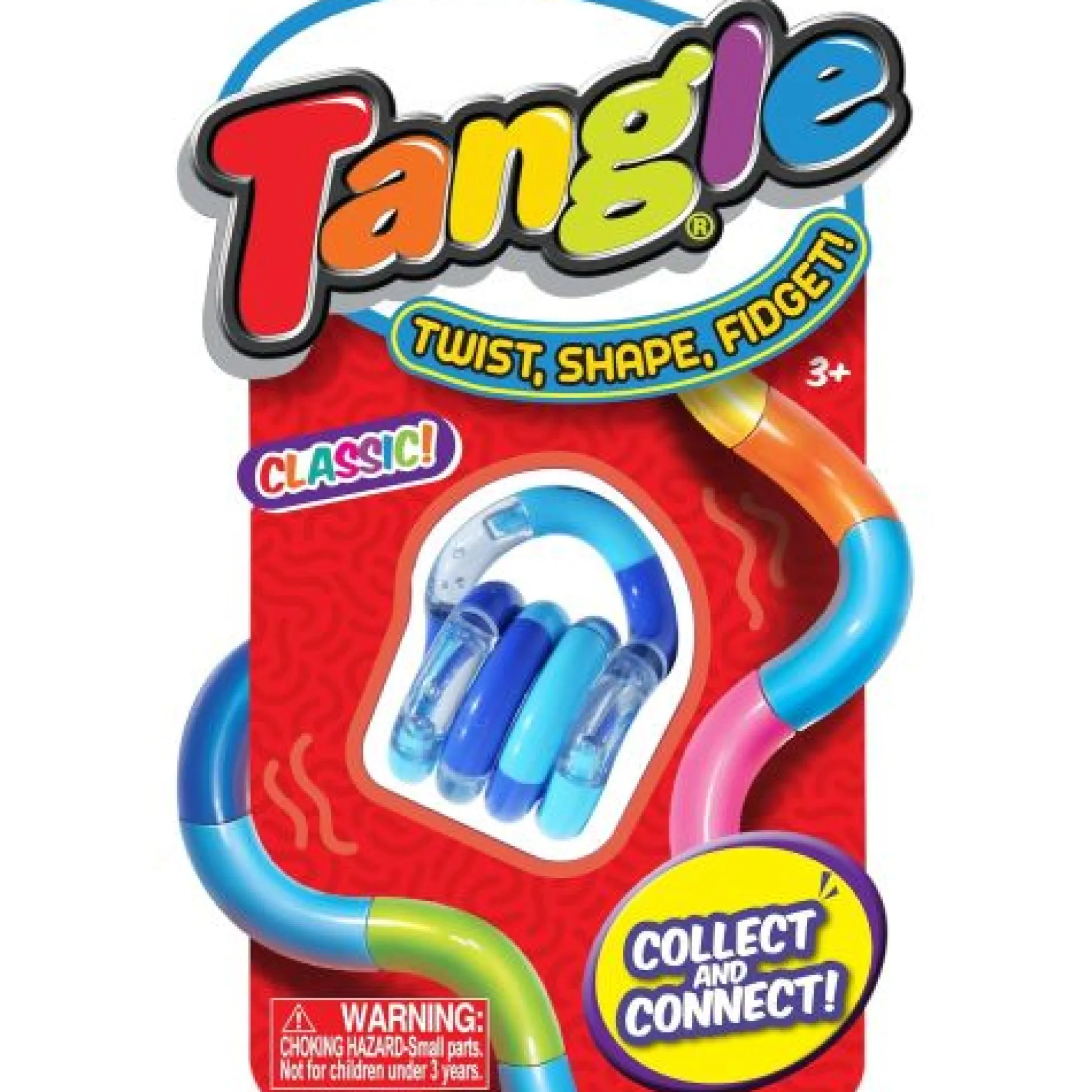 Calendar Holdings, LLC Tangle Jr Classic Colorful Fidget Toy – Twisty Fun for Everyone* Sensory & Fidget Toys