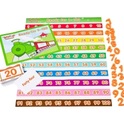 Flat River Group Teach My Preschooler Learning Kit - Screen Free Education in Math, Reading & More* Preschool Education Toys & Activities