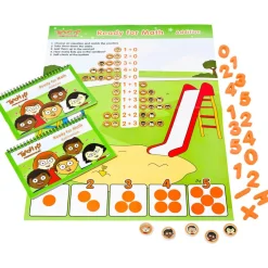 Flat River Group Teach My Preschooler Learning Kit - Screen Free Education in Math, Reading & More* Preschool Education Toys & Activities