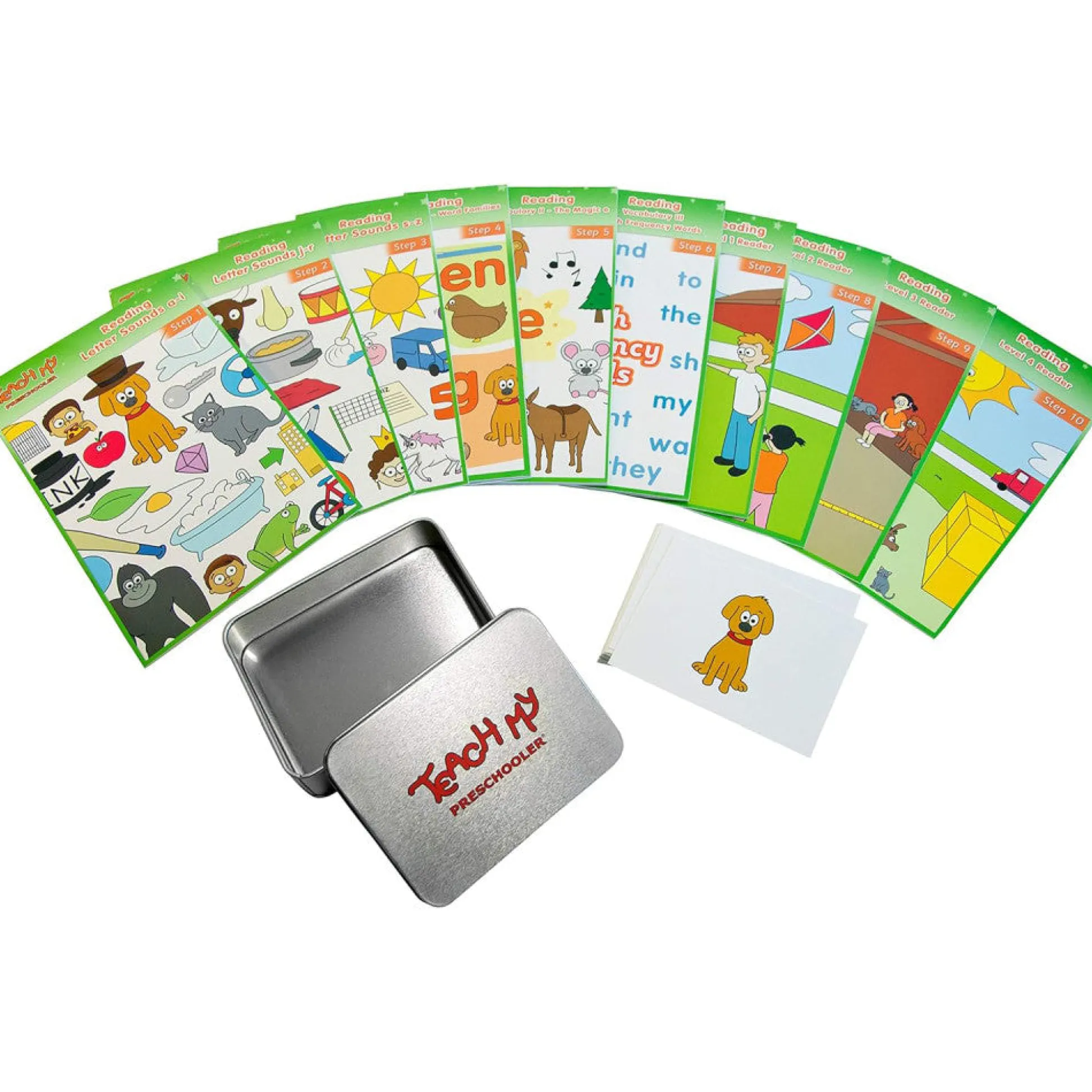 Flat River Group Teach My Preschooler Learning Kit - Screen Free Education in Math, Reading & More* Preschool Education Toys & Activities