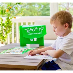 Flat River Group Teach My Preschooler Learning Kit - Screen Free Education in Math, Reading & More* Preschool Education Toys & Activities