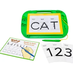 Flat River Group Teach My Preschooler Learning Kit - Screen Free Education in Math, Reading & More* Preschool Education Toys & Activities