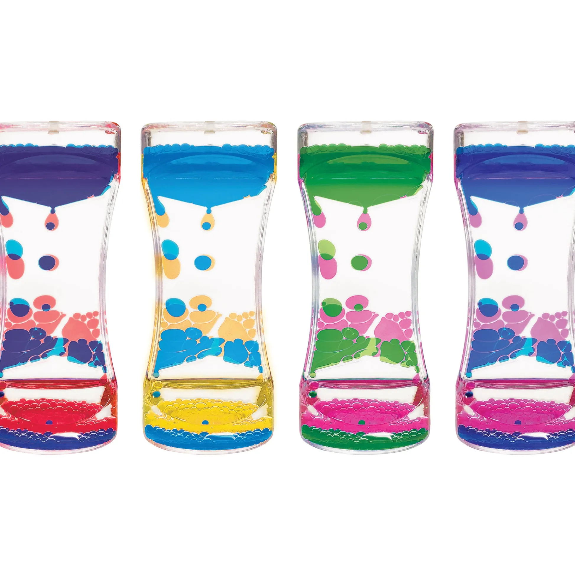 Educators Resource Teacher Created Resources Liquid Motion Bubbler Set - 4 Count - Assorted Colors* Sensory & Fidget Toys