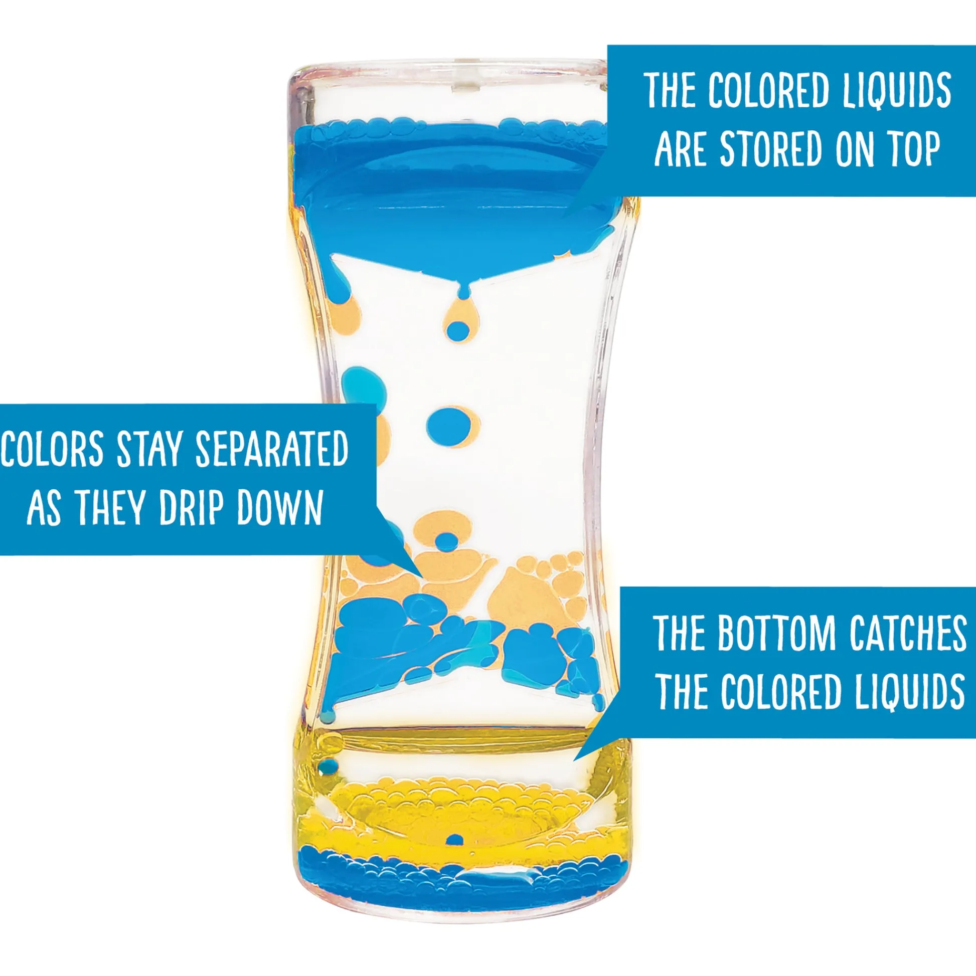 Educators Resource Teacher Created Resources Liquid Motion Bubbler Set - 4 Count - Assorted Colors* Sensory & Fidget Toys