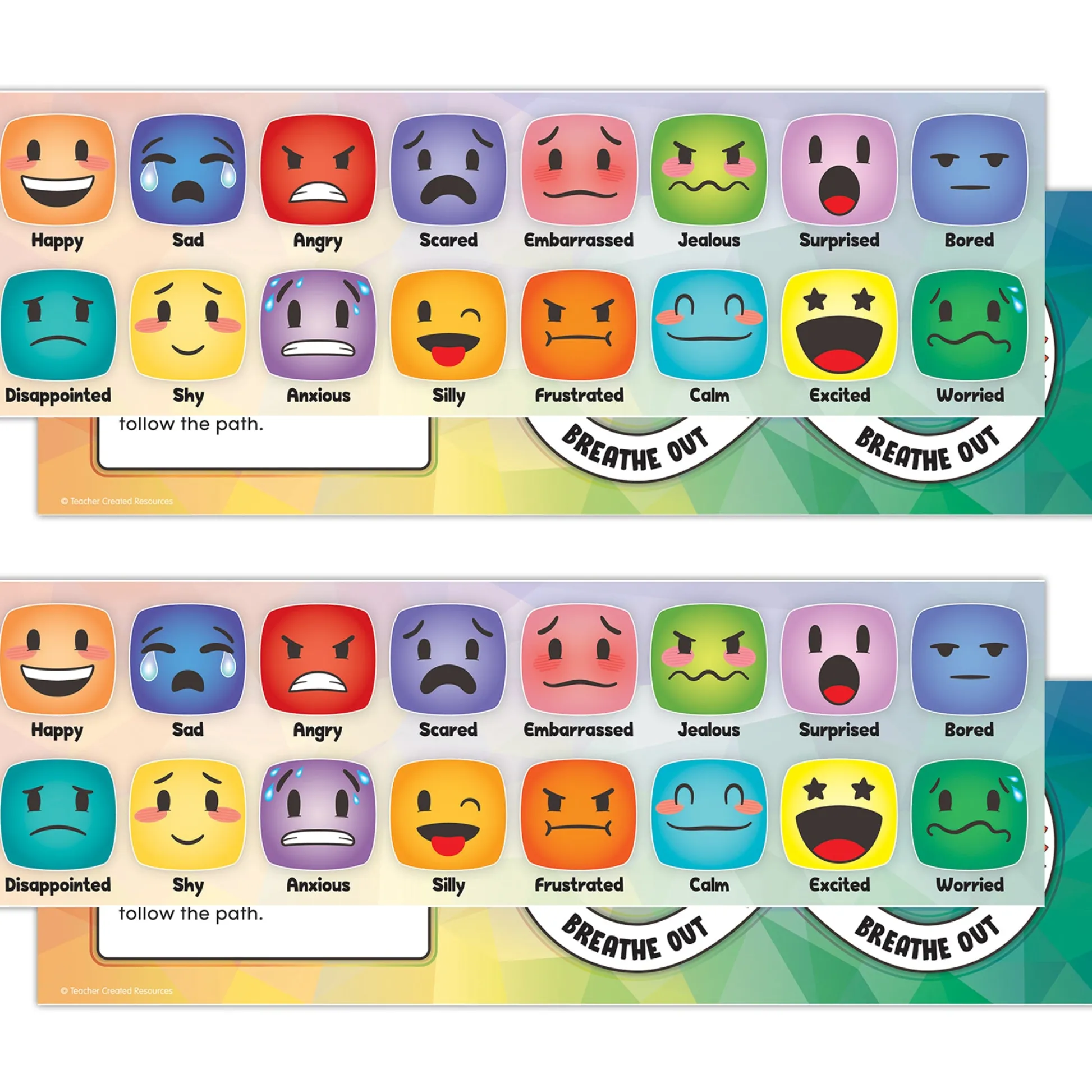 Educators Resource Teacher Created Resources Social-Emotional Learning Mood Meters - Set of 72* Social & Emotional Skills