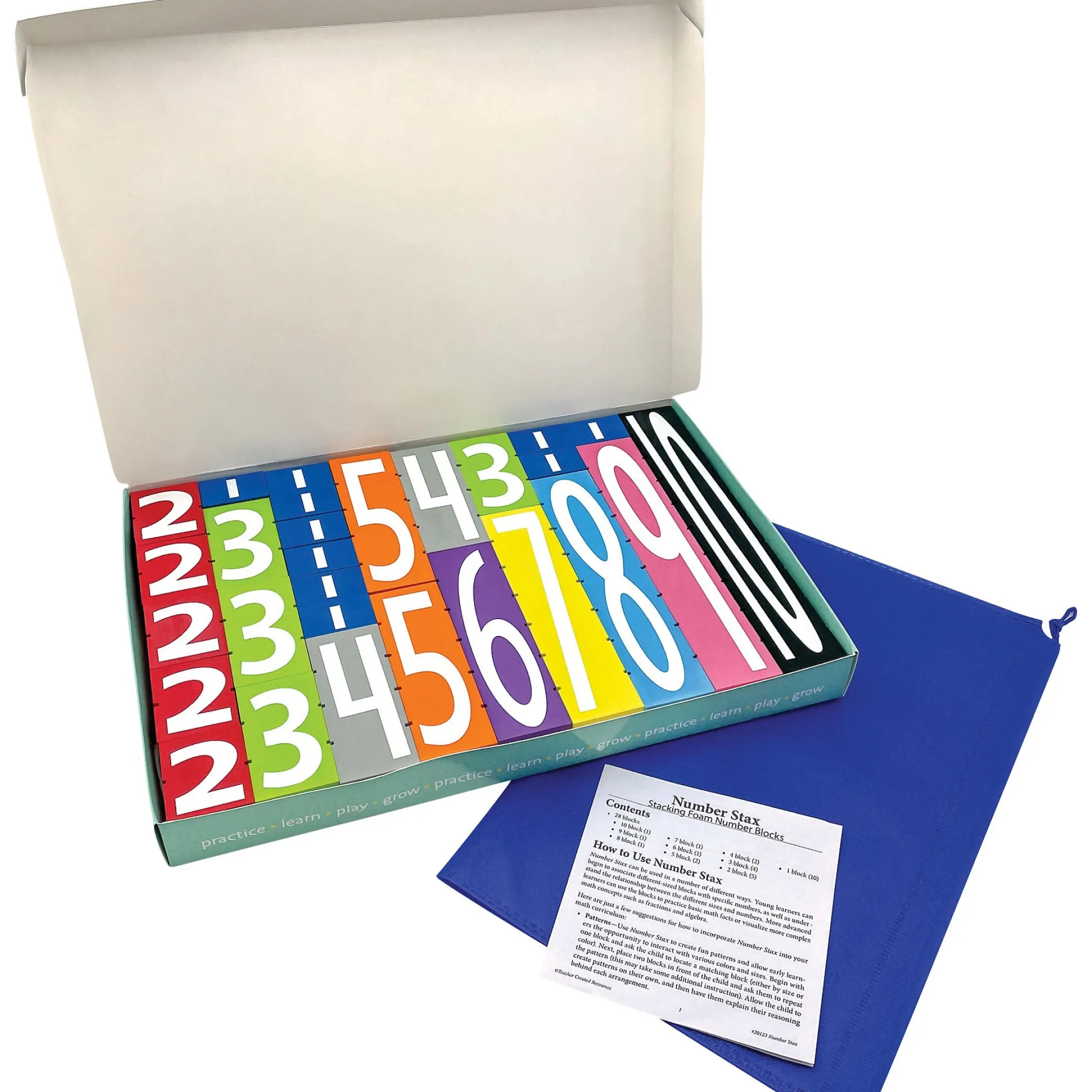 Educators Resource Teacher Created Resources Number Stax - Educational Foam Number Blocks* Preschool Education Toys & Activities