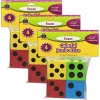 Educators Resource Teacher Created Resources Jumbo Foam Dice - Colorful Educational Set* Dice, Roll & Write Games