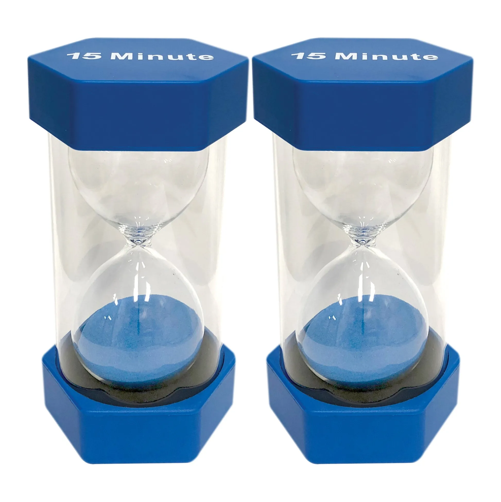 Educators Resource Teacher Created Resources 15-Minute Large Sand Timer Duo* Math Toys|Math, Counting & Time
