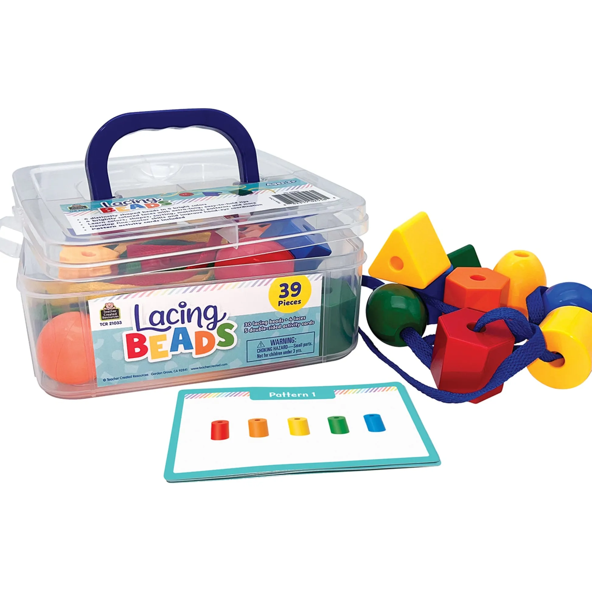 Educators Resource Teacher Created Resources Rainbow Lacing Beads Set* Preschool Education Toys & Activities