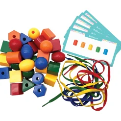 Educators Resource Teacher Created Resources Rainbow Lacing Beads Set* Preschool Education Toys & Activities
