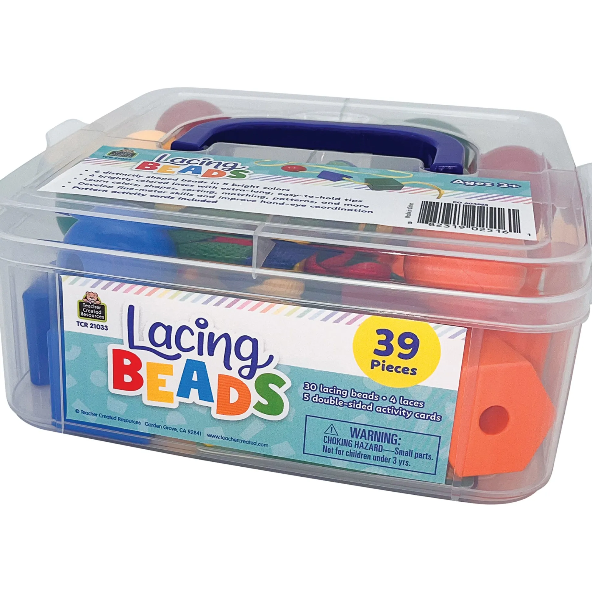 Educators Resource Teacher Created Resources Rainbow Lacing Beads Set* Preschool Education Toys & Activities