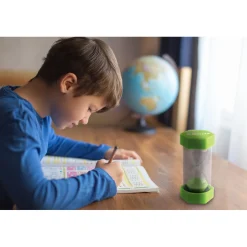 Educators Resource Teacher Created Resources 5-Minute Sand Timer - Large, Lime Green Sand, Pack of 2* Math Toys|Math, Counting & Time