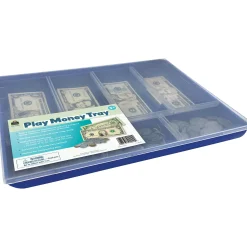 Educators Resource Teacher Created Resources Play Money Tray - Interactive Learning Set* Math Toys|Math, Counting & Time