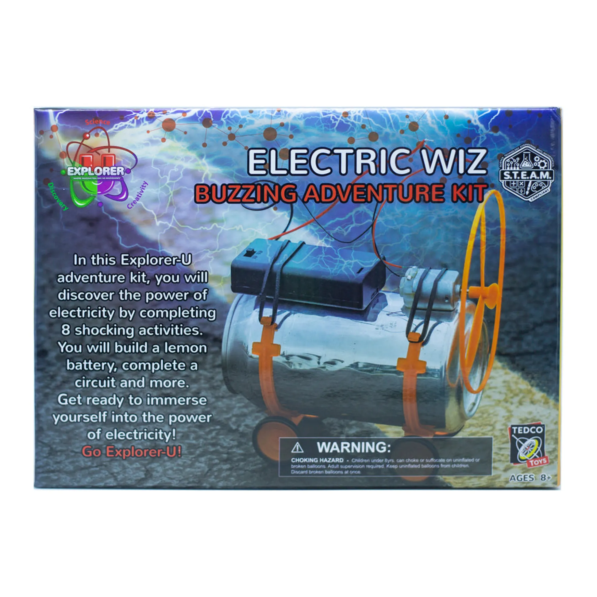 AreYouGame Tedco Toys Explorer-U Electric Wiz Buzzing Adventure Kit* Science & Discovery