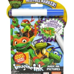 Calendar Holdings, LLC Teenage Mutant Ninja Turtles Imagine Ink Mess-Free Magic Marker and Book*Kids Kids Books|Drawing, Color & Painting
