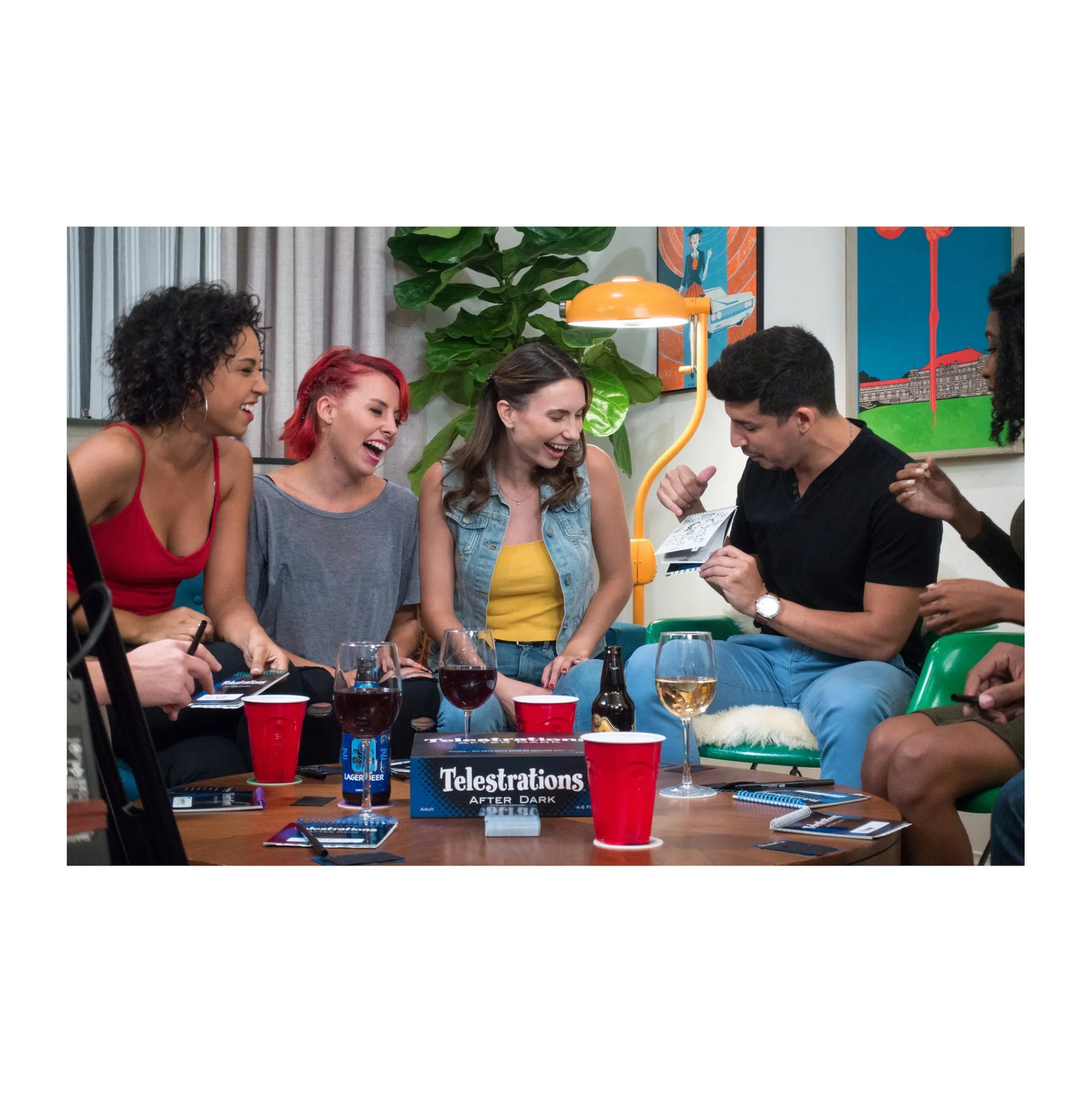 AreYouGame Telestrations After Dark Adult Party Game* Family & Entertainments Games