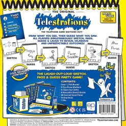 Educators Resource Telestrations Original 8 Player Party Game - USAopoly* Board Games|Role-Playing Games
