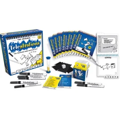 Educators Resource Telestrations Original 8 Player Party Game - USAopoly* Board Games|Role-Playing Games