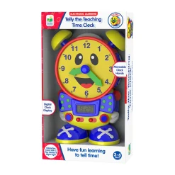 AreYouGame Telly the Teaching Time Clock Interactive Educational Toy* Preschool Education Toys & Activities