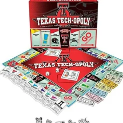 Flat River Group Texas Tech University Edition Texas Tech-Opoly Board Game* Board Games|Role-Playing Games