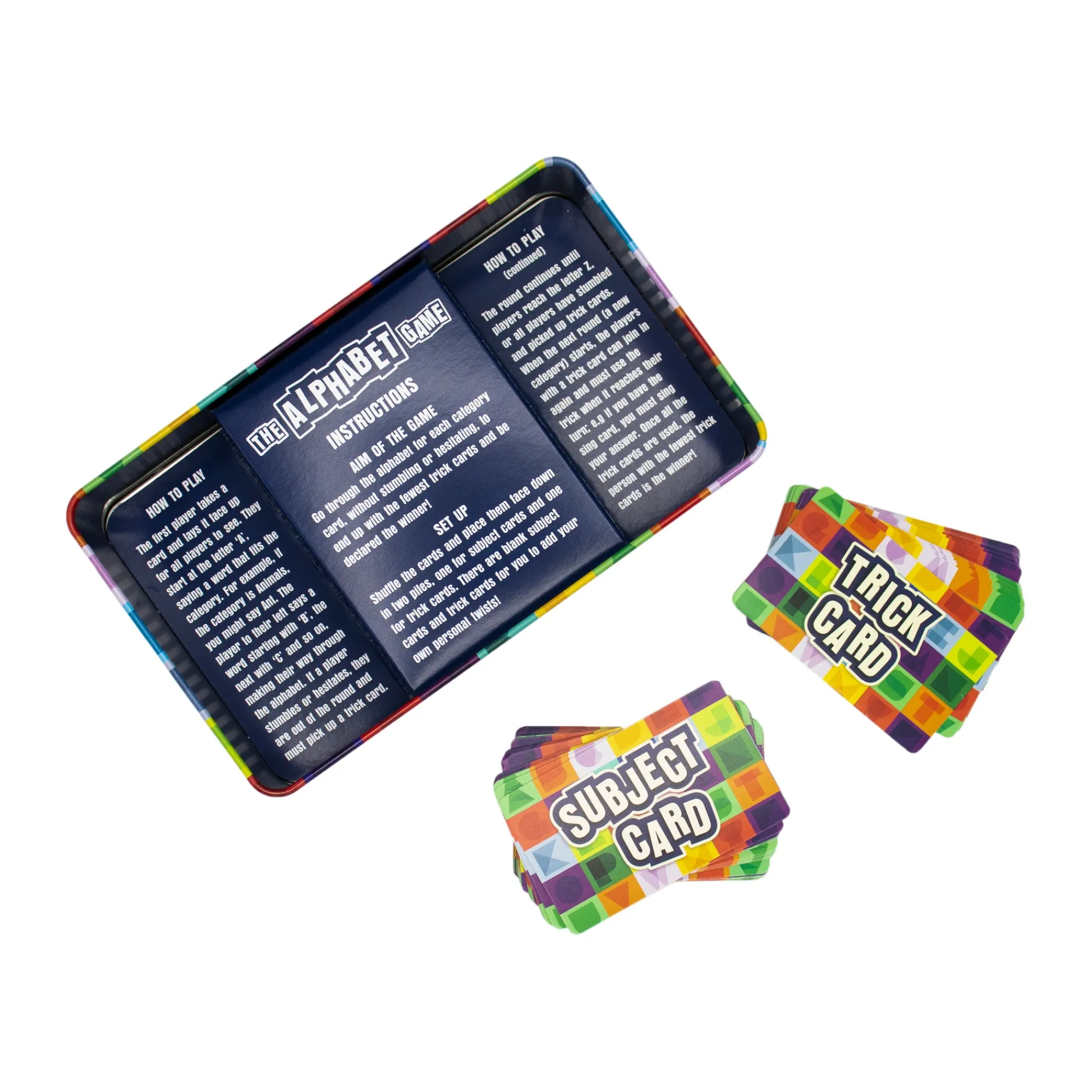 AreYouGame The Alphabet Game Tin - Rapid-Fire Category Challenge* Family & Entertainments Games