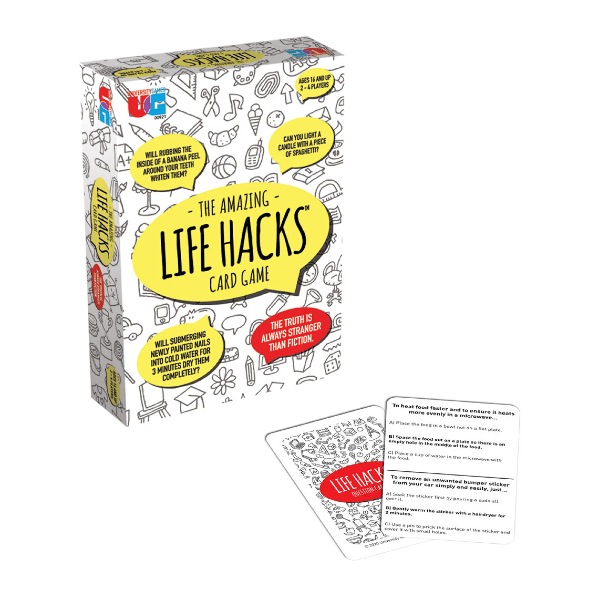 AreYouGame The Amazing Life Hacks Card Game: Strategy and Fun Combined* Card Games