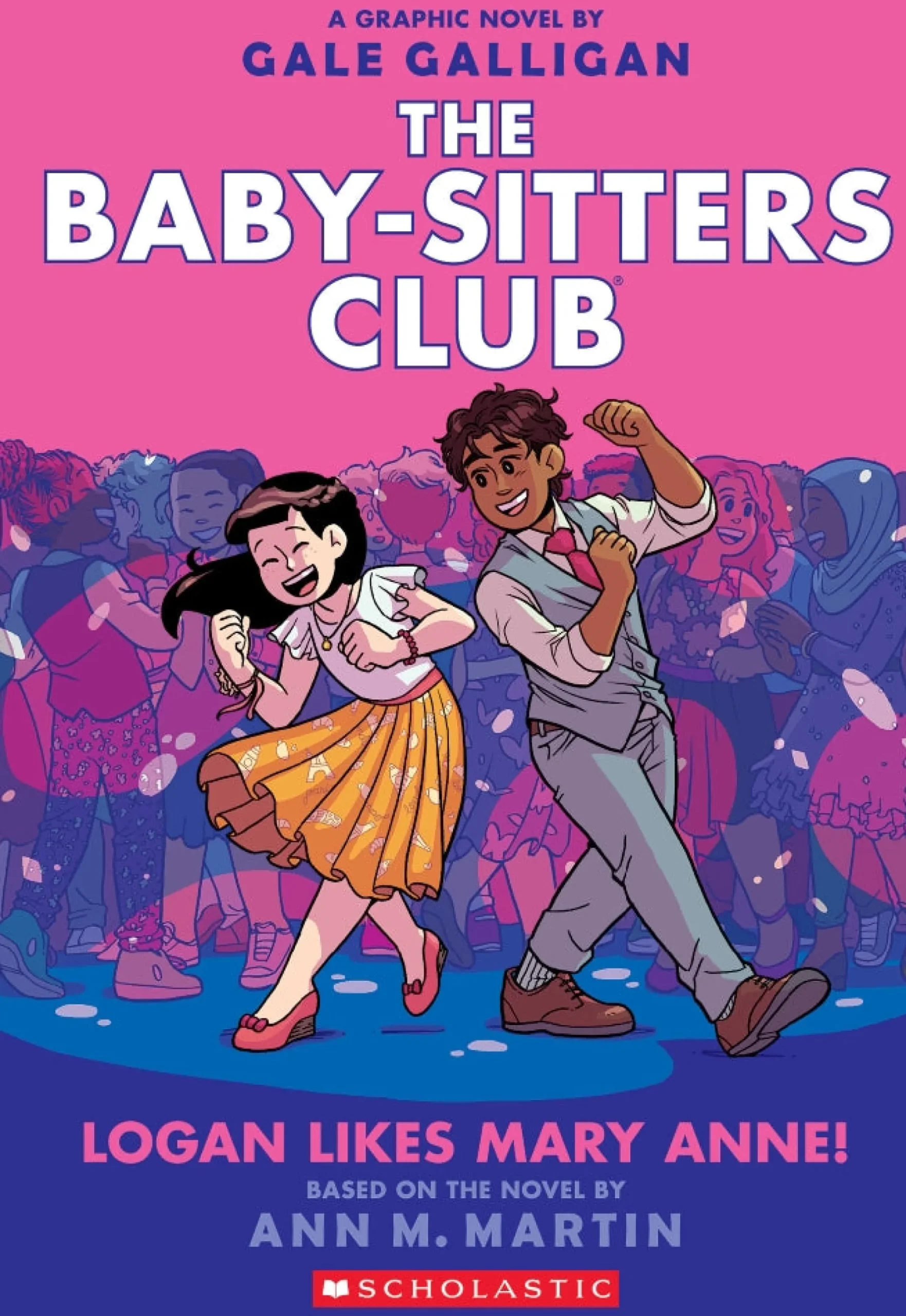 Readerlink Distribution Services The Baby-Sitters Club: Logan Likes Mary Anne! Graphic Novel - Series #8* Reading, Writing & Speech