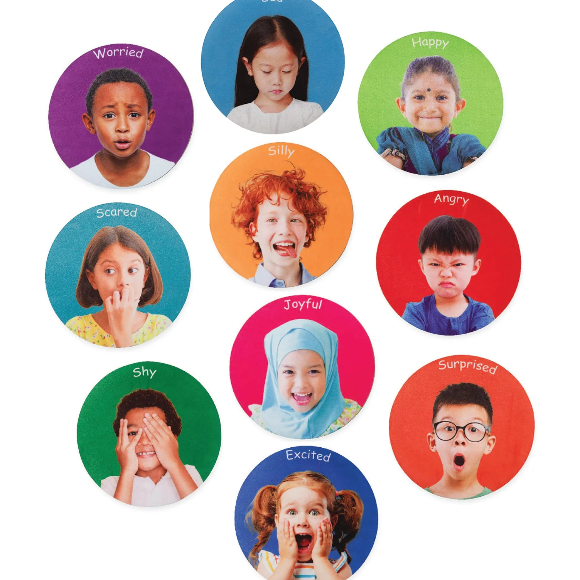 Educators Resource The Freckled Frog Are You Ok? Emotions Play Mats - Set of 10* Social & Emotional Skills|Preschool Education Toys & Activities