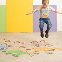 Educators Resource The Freckled Frog Dinosaur Adventure Play Mats for Kids* Preschool Education Toys & Activities